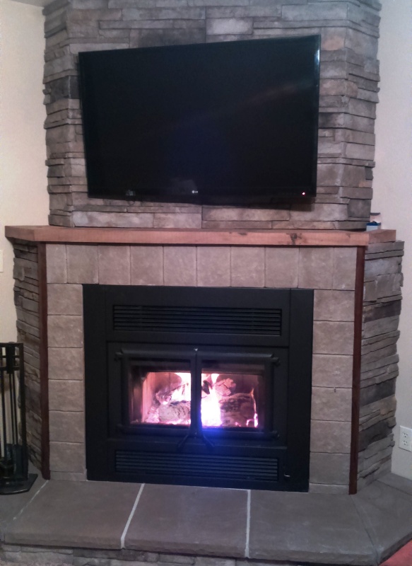 Versetta Stone Fireplace Mantle