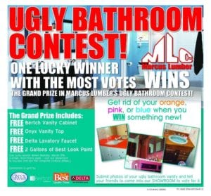 Marcus Lumber Ugly Bathroom Contest