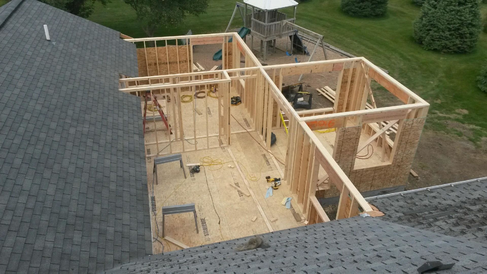 Marcus Lumber In-Progress Residential Home Addition