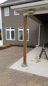 Residential Patio Posts