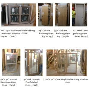Windows and Doors for Sale