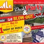 Marcus Lumber Deck Party & Weber Grill Blow-out Sale