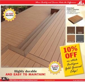 Marcus Lumber Decking Sale - Highly Durable and Easy to Maintain