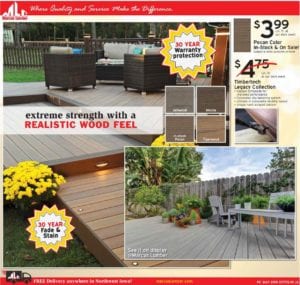 Marcus Lumber Decking Sale - Extreme Strength with a Realistic Wood Feel
