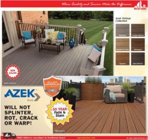 Marcus Lumber Decking Sale - Will not splinter, rot, crack or warp!